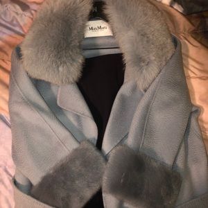 Max Mara Fur trim Coat